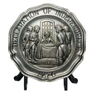 1776 Declaration of Independence Sexton Pewter 1973 USA
